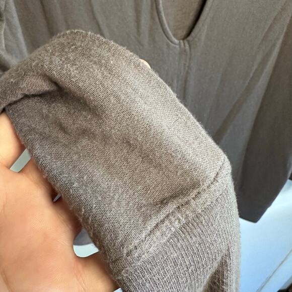 Athleta purple/grey racerback long sleeve top size small - Picture 5 of 6